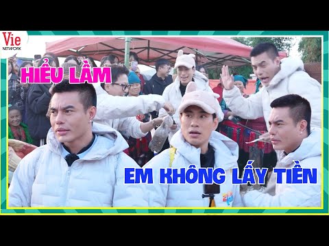 Ngân - Dĩm diễn nét "vô số tội" khi xu hết tiền của mẹ già và cái kết nhận ngay "luật hoa quả"