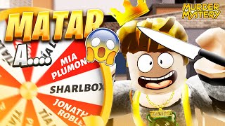 LA RULETA ESCOGE CASAR💍-BESAR💋-MATAR💀 (ROBLOX)￼