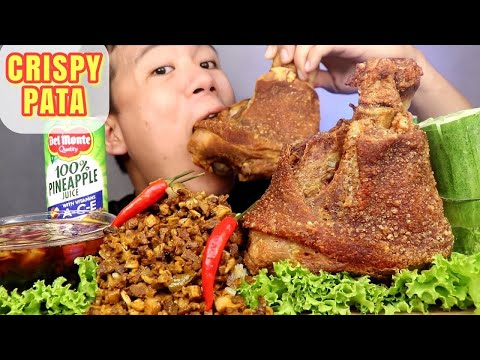 CRISPY PATA AT BOPIS MUKBANG | Crispy Mukbang | Pork Mukbang | Mukbang | Mukbanger | Asmr | Eating