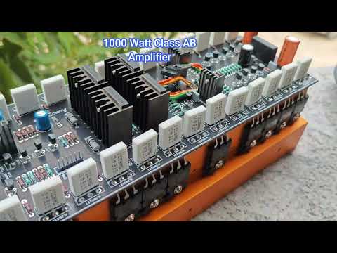 1000 Watt Class AB Professional Amplifier, तगड़ा एम्पलीफायर