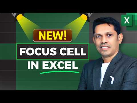 🆕Breaking News 🗞️: Microsoft Introduces Focus Cell in Excel!