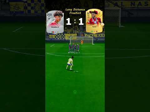 Lamine Yamal Vs Ronaldo Jr Freekick/Penalties