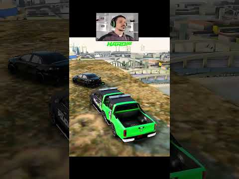 No final ele rampou na escada e o zumans ficou nessa fuga insana no gta #shorts #viralvideo