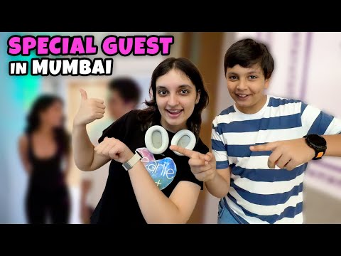 SPECIAL GUEST IN MUMBAI | Aayu and Pihu Show