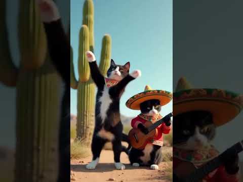 Crazy cat and kitten funny dance 🐈,#shorts #catdance #kittendance #catvideos #dance