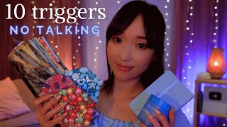 ASMR ☁️ 10 triggers relaxants et satisfaisants (NO TALKING)