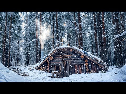 ЗАШЕЛ в ЗЕМЛЯНКУ в гости - ТЕПЛАЯ ПЕЧЬ из кирпича за 4 часа