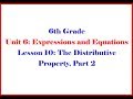 Expressions for Area and Equations