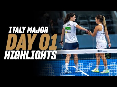 BNL Italy Major Premier Padel 🇮🇹🎾 : Day 1 – Round of 64–Women's Highlight