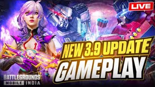 BGMI NEW 3.9 UPDATE GAME PLAY | RENK PUSH 💯 #pubgmobile #bgmi