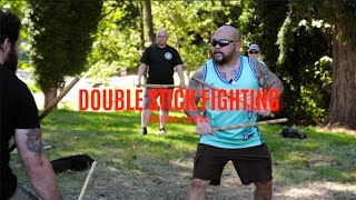 Real Double Stick Fighting Techniques. Not Just Drills...