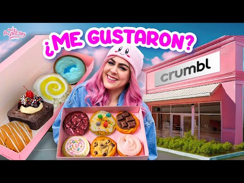 PROBÉ TODAS LAS CRUMBL COOKIES ¿ESTÁN RICAS? | MIS PASTELITOS