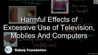 Harmful Effects of Excessive Use of Television, Mobiles And Computers