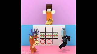 Help Messi defeat the deer in the tic-tac-toe game!