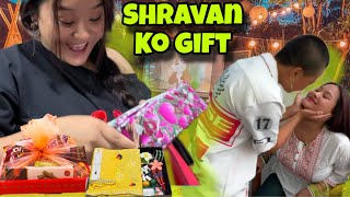REACTION 😍🥹 BUDI LAI DHERAI PACHI SURPRISE ANI DATE MA 🫶❤️ SHRAWAN KO GIFT !! ROMANTIC NIGHT OUT