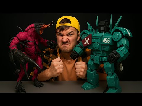 🤯 Transformers vs Squid Game LEGO Guerra – A Batalha FINAL Que Você Nunca Esperou!