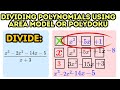 Dividing Polynomials Using Box Method