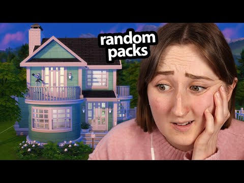 building in the sims using RANDOM PACKS! (Streamed 1/29/25)