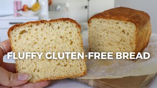 How to Make the BEST FLUFFY GLUTEN FREE BREAD + Flour Blend Recipe