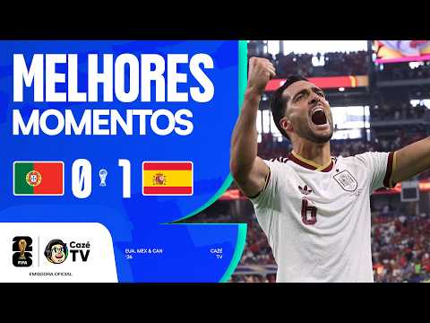 Portugal 0 x 1 Espanha