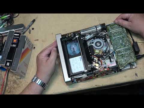 Sony SL2001 Betamax Power and Unloading Issues