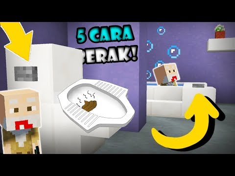 MEMBUAT WC SUPER DELUXE OTOMATIS PALING KEREN SEPANJANG MASA! - Minecraft