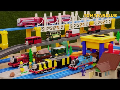 Thomas the Tank Engine☆Coal Hopper and Elsbridge Station Crossing