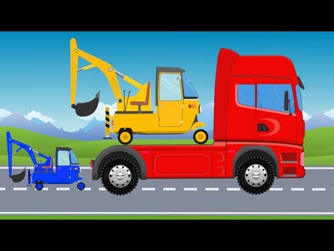 We study Mini Excavators and Cars | What is superfluous? Types of Construction Vehicles