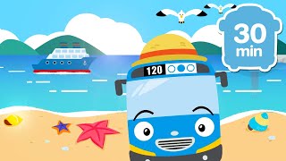 Summer with Tayo☀ | 30min Summer Nursery Rhymes | Tayo Songs for Children