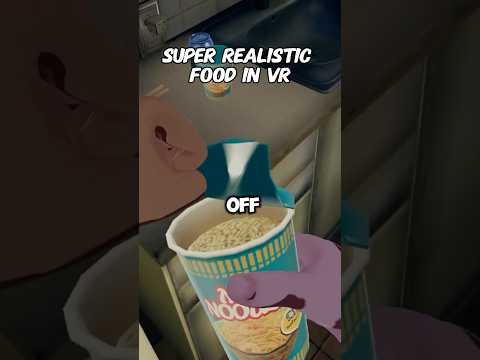 This was so satisfying. 🍜  #vr #gaming #cyberpunk