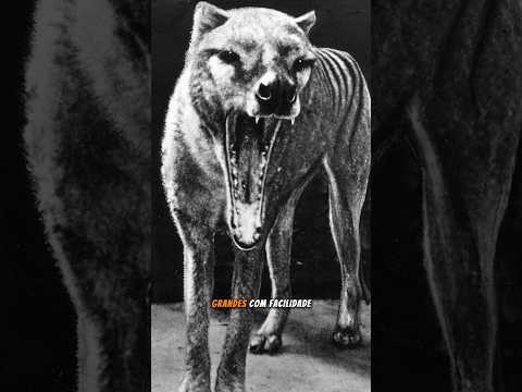 Lobo da Tasmânia: A Triste História da Sua Extinção #shorts