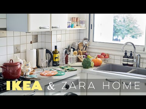 IKEAとZARA HOMEのアイテムで新居を整理整頓｜キッチン＆バスルーム、買って良かったものをご紹介