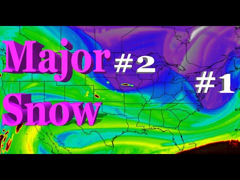 2 BIG Storms Coming, Bringing A LOT Of Snow