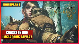 GAMEPLAY - ON CHASSE LE LAGIACRUS ALPHA EN DUO SUR MONSTER HUNTER WILDS - PS5 - FR