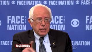 Bernie Sanders on CBS Face the Nation