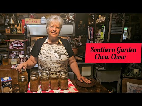 Old Fashioned Southern Chow Chow , Frugal, Easy, Delicious!