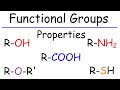 Functional Groups in Organic Chemistry