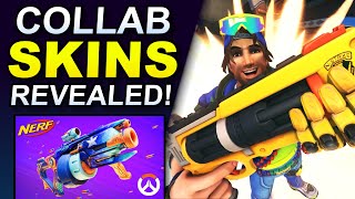 FREE SKIN + All NERF Collab Skins Revealed! - Overwatch 2 News