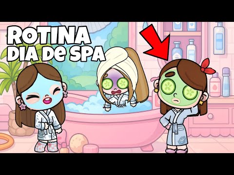 ROTINA DIA DE SPA AVATAR WORLD ROTINAS E HISTÓRIAS