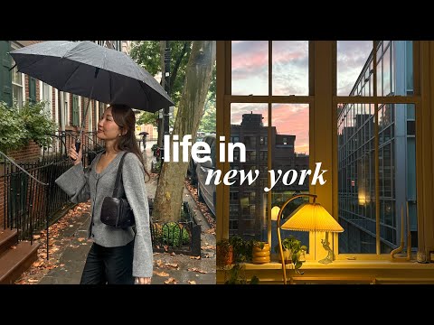 LIFE IN NEW YORK | an early fall day in my life🍂