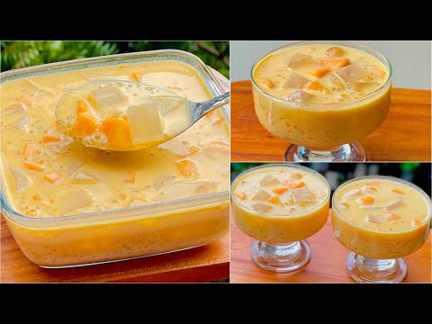 আম আর সাবুদানা দিয়ে মন প্রান ঠান্ডা করার মত শরবত/ডেজার্ট | Mango Bango Sago Dessert | Mango Dessert