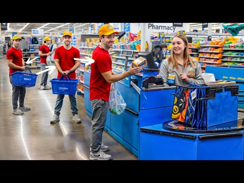 Endless Checkout At a Grocery Store!