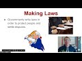 Roles and Responsibilities of Government