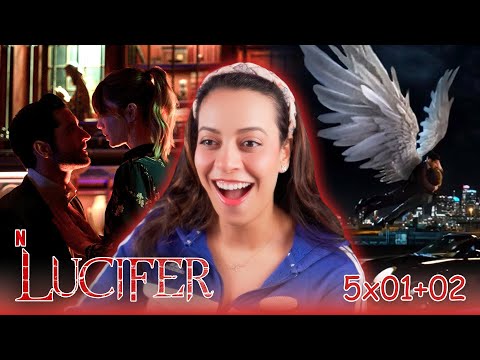 Lucifer Season 5 | EP01-02 **FIRST TIME Reaction/Commentary**