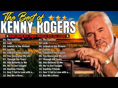 Kenny Rogers Greatest Hits Classic Songs🔥Full Album of Country Music’s Most Iconic Songs #lady
