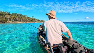 Canoe Camping & Spearfishing CATCH & COOK 🛶 🏝️ 🎣