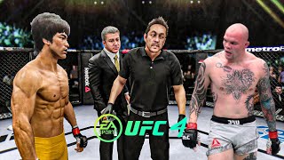 Bruce Lee vs Anthony Smith   EA Sports UFC 4   Epic Fight 🔥🐲