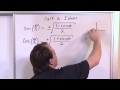 Half Angle Identities in Trigonometry