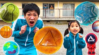 MUKBANG Squid Game Food Challenge.