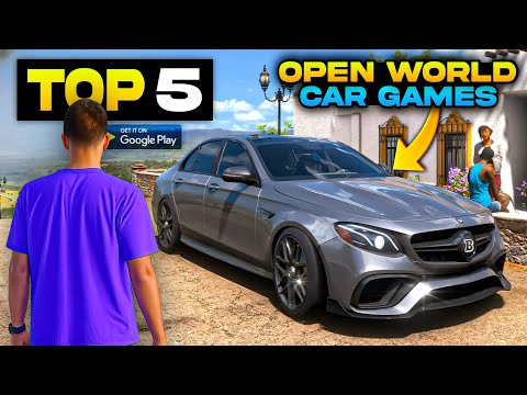 TOP 5 OPEN WORLD CAR DRIVING GAMES FOR ANDROID IN 2025